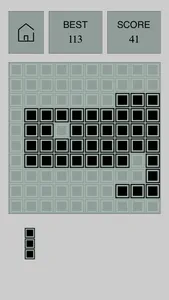 Retro Block Puzzle - jigsaw fit matrix screenshot 0