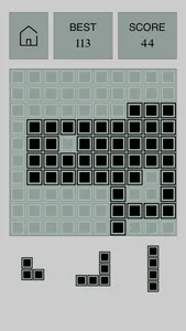 Retro Block Puzzle - jigsaw fit matrix screenshot 1