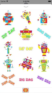 Funny Robot Stickers screenshot 2