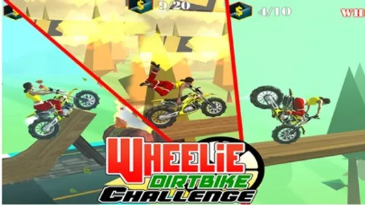 Wheelie Stunt Bike Challenge screenshot 0