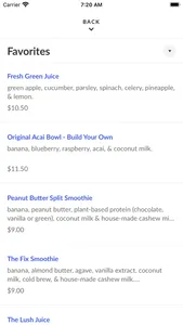 Zest Juice Co screenshot 2