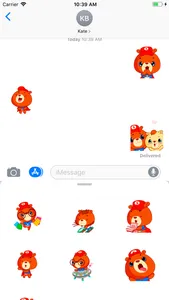 Super Bear: Animated Stickers screenshot 1