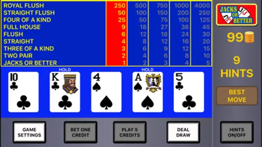 Video Poker Strategy screenshot 0