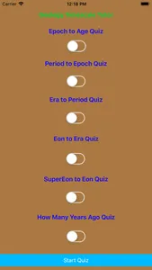 Geology Timescale Tutor screenshot 0