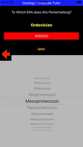 Geology Timescale Tutor screenshot 2