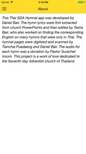 Thai SDA Hymnal screenshot 4