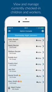 KidCheck Admin Console screenshot 0