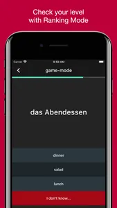 Basic German Vocabulary screenshot 6