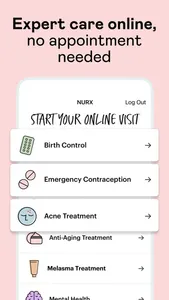 Nurx: Birth Control Delivered screenshot 3