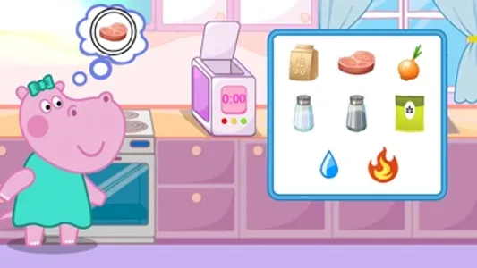 Cafe Hippo: Cooking game screenshot 1