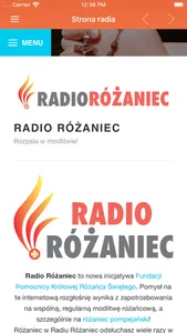 Radio Różaniec screenshot 2