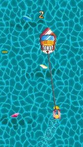 Water Ski - One tap game screenshot 1