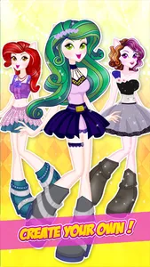 Pony Princess Girls Dress Up screenshot 0