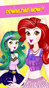 Pony Princess Girls Dress Up screenshot 1