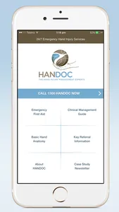 HANDOC - Hand Injury Experts screenshot 0
