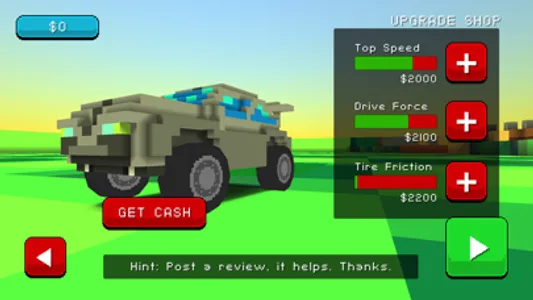 Blocky Rally Racing screenshot 2