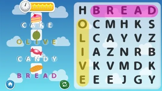 Word Search in English screenshot 1