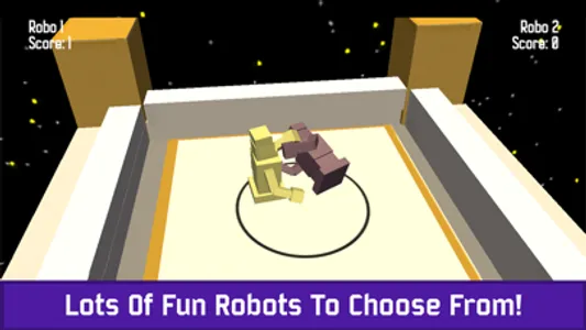 RoboSumo 3D Wrestle Jump Fight screenshot 0