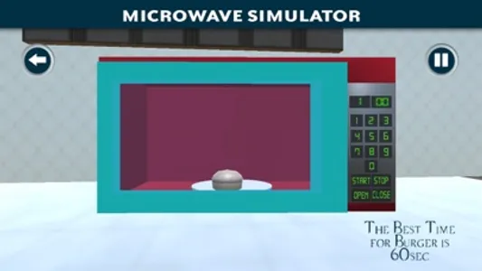 Microwave Simulator 3D Timer screenshot 3