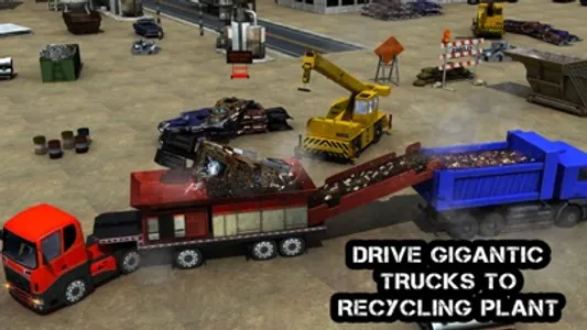 Monster Truck Crusher Crane Driving Simulator 3D screenshot 2