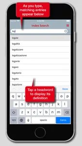 Legal lexicon i 3 languages screenshot 2