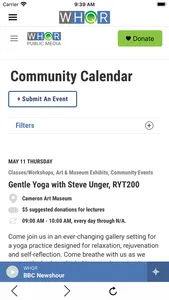 WHQR Public Radio App screenshot 4