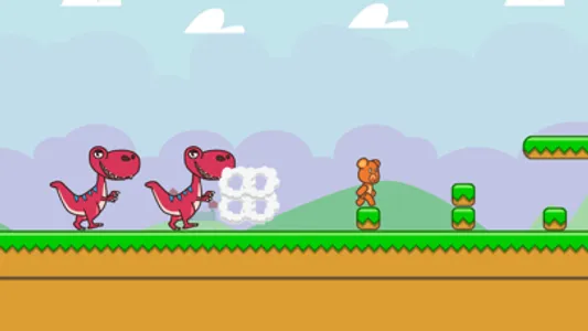 Bear Dash: Tyrannosaurus Rex screenshot 1