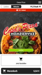 Casas Pizza screenshot 0