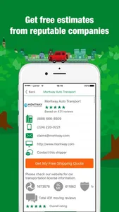 RideShipper - auto transportation & car shipping screenshot 0