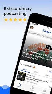 Breaker—The social podcast app screenshot 0