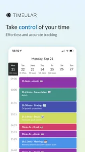 Timeular: Time Tracking screenshot 0