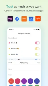 Timeular: Time Tracking screenshot 3