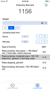 Pedometer Jump Rope Counter screenshot 1