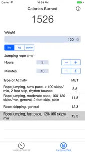 Pedometer Jump Rope Counter screenshot 2
