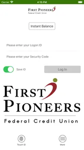 First Pioneers FCU screenshot 1