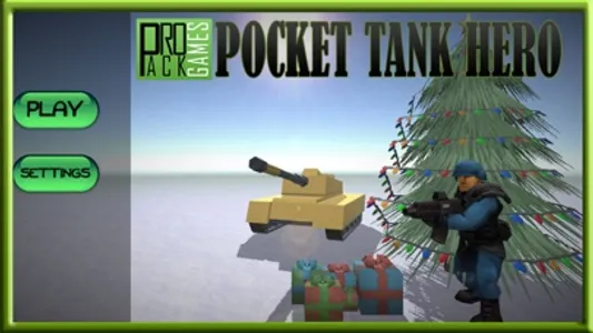 Pocket Tank Hero Lite : Bomb army in this battle screenshot 0
