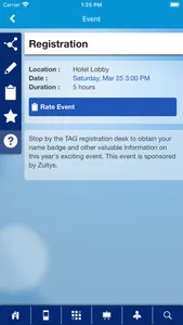 TAG Events screenshot 2