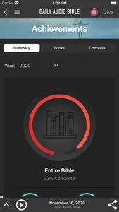 Daily Audio Bible Mobile App screenshot 3