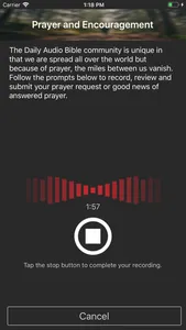 Daily Audio Bible Mobile App screenshot 6
