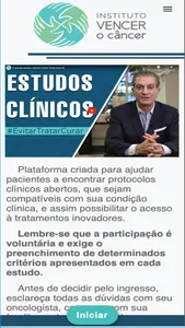 Estudos Clínicos Recrutando screenshot 0