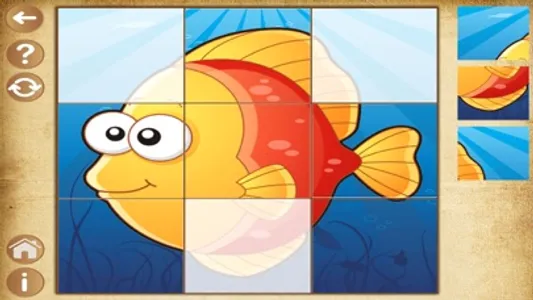 Marine Animals Puzzle - Learning games for toddler screenshot 2