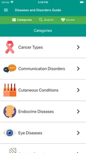 Diseases and Disorders Guide screenshot 0