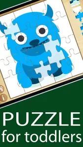 Monsters Puzzles Games for Toddlers Kids screenshot 0