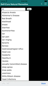 Self Cure remedies for ailment screenshot 3