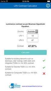 LRV Contrast Calculator screenshot 0