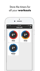 intervals - CrossFit Timer screenshot 1