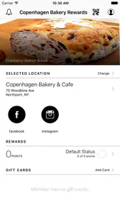 Copenhagen Bakery Rewards screenshot 0
