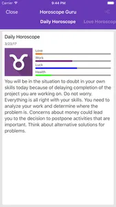 Daily Horoscope & Tarot screenshot 2