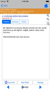 Türk Medeni K. screenshot 4