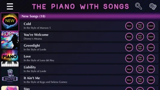 Piano With Songs- Learn to Play Piano Keyboard App screenshot 2